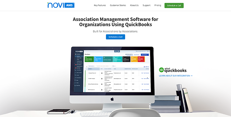 Association management software Novi's homepage